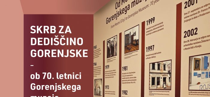 (Slovenski) Projekcija filma Skrb za dediščino Gorenjske – ob 70. letnici Gorenjskega muzeja