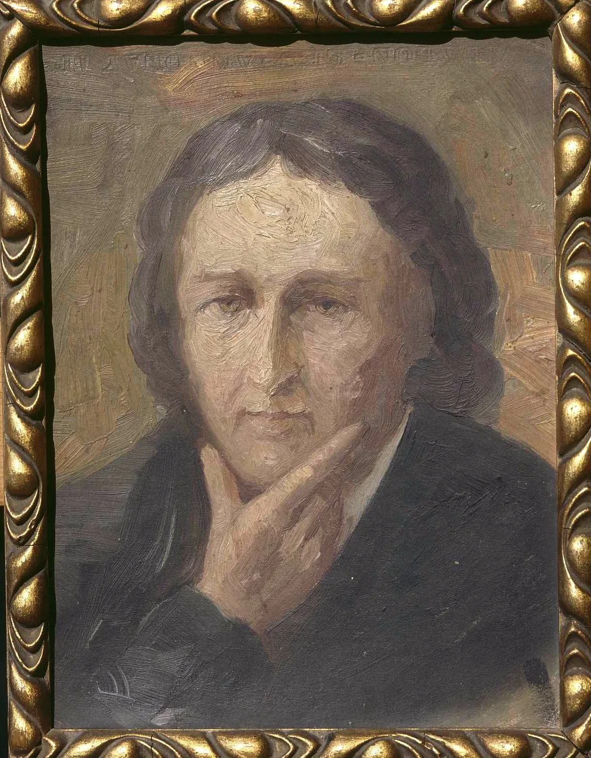 Ivan Grohar, domnevno France Prešeren, okoli 1900