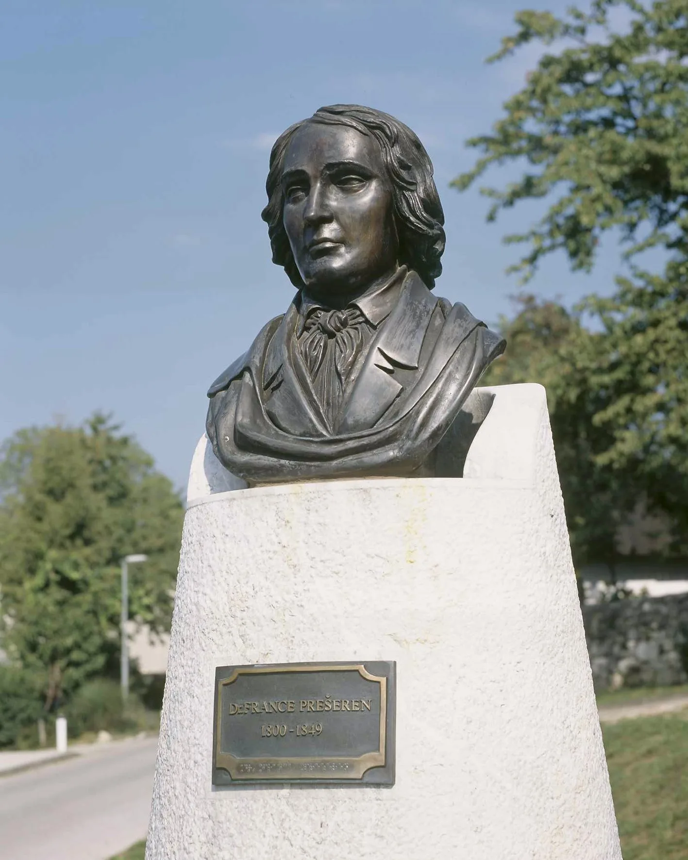 Frančišek Smerdu, Dr. Prešeren, patiniran mavec, 1947–1949