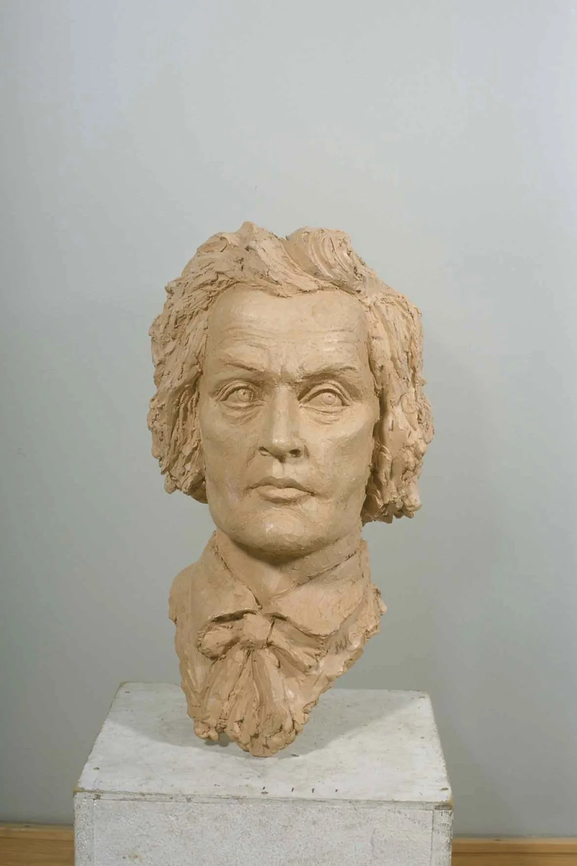 Miha Kač, Dr. France Prešeren, žgana glina, 1996